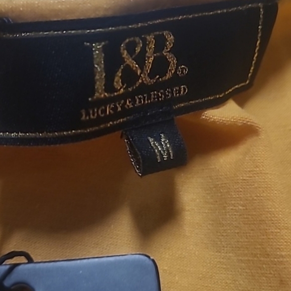 NWT WOMEN'S L&B LUCKY AND BLESSED TANK TOP - Picture 5 of 6